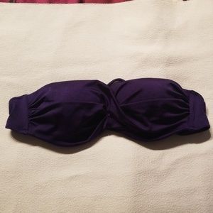 Victoria's Secret Navy Bandeau Swim Top